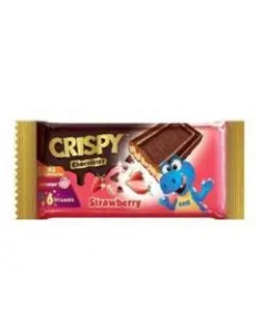 CRSPY BAR 35G STRAWBERRY-Carton