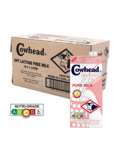 Cowhead UHT Milk - Lactose Free - Carton