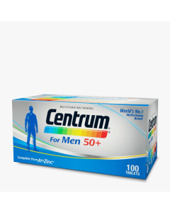 CENTRUM FOR MEN 50+ (1x100's) - Carton