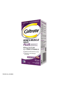 CALTRATE 600+D 1000IU BONE & MUSCLE HEALTH (36x60's) - Carton