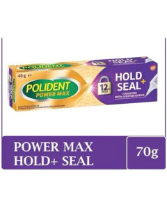 POLIDENT ADHESIVE MAX HOLD & SEAL (70G) - Carton