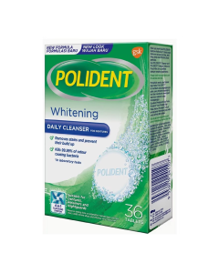 POLIDENT DENTURE TABLETS DAILY CLEANSER 3 MINUTE (6x36's) - Carton