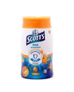 SCOTT'S DHA GUMMIES ORANGE (24x60's) - Carton