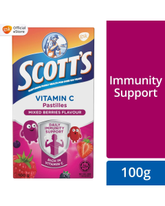 SCOTT'S VITAMIN C MIX BERRIES (24x100G) - Carton
