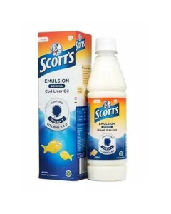 SCOTT'S COD LIVER OIL EMULSION ORIGINAL (12x400ML) - Carton