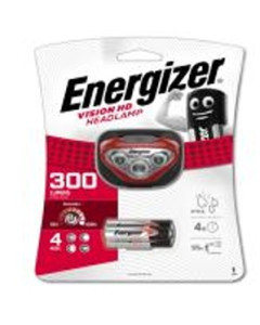 ENERGIZER VISION HD 3 LED (W/BATT) (9836)-Carton
