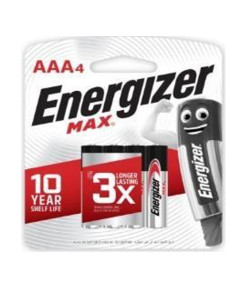ENERGIZER MAX AAA E92 BP4 (0164)-Carton