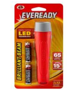 EVEREADY LED BRILLIANT BEAM (VAL2AA) (9736)-Carton