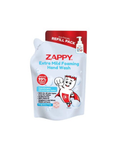 Zappy Extra Mild FoamingHand Wash Fragrance-FreeRefill - 250ml-Carton