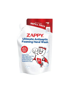 Zappy Antiseptic Foaming Hand Wash Refill - 250ml-Carton