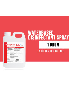 HospiCare Waterbased Disinfectant Spray 5L - Carton