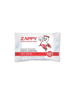 Zappy Ultimate AntisepticWipes 10s (10 sheetsindividually wrapped)-Carton