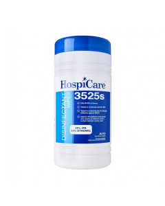 HospiCare 3525 Canister Wipes (200 sheets) - Carton