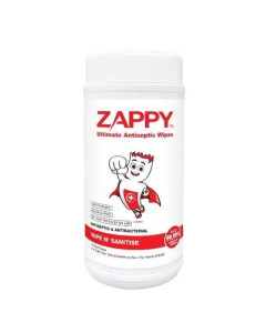 Zappy Ultimate AntisepticCanister - 70 sheets-Carton