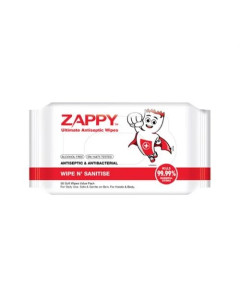ZAPPY ULTIMATE ANTISEPTIC50R (50 Sheets) - Carton