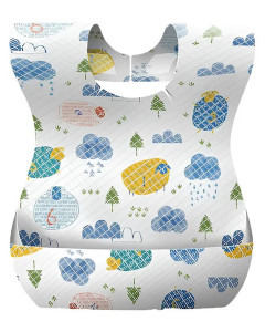 Zappy Disposable Baby Bib(20 pcs)-Carton