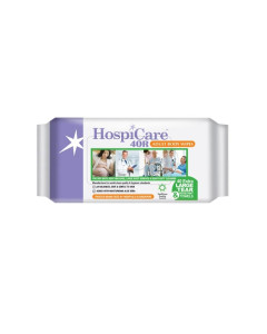 HospiCare 40R Adult BodyWipes (40 sheets)-Carton