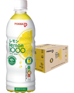 POKKA LEMON 1000 (LOCAL)(500ML X 24)- Carton