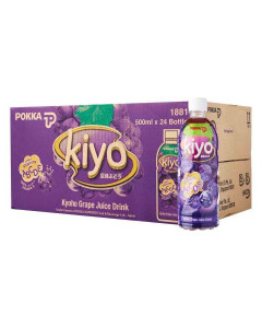 POKKA KIYO KYOHO GRAPE JUICE DRINK (500ML X 24)- Carton
