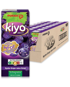 T/P POKKA KIYO KYOHO JUICE DRINK LS (250ML X 6S X 4)- Carton