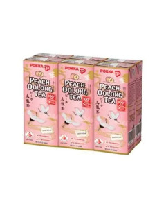 POKKA PEACH OOLONG TEA 250ML T/P  (250ML X 6S X 4)- Carton