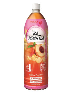 POKKA PEACH TEA (1500ML X 12)- Carton