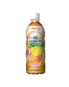 POKKA ICE LEMON TEA (LESS SUGAR) (500ML X 24)- Carton