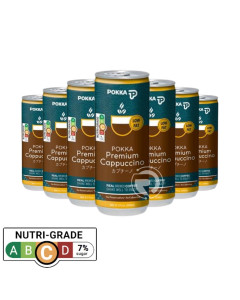 POKKA PREMIUM CAPPUCCINO COFFEE (240ML X 30) - Carton