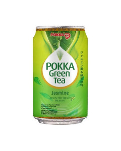 POKKA JASMINE GREEN TEA (SLEEK CAN 300ML X 12S X 2)- Carton