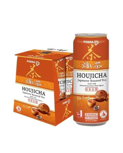 POKKA HOUJICHA 4S 300ML (SLEEK CAN) COO- Carton