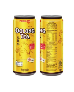 POKKA CHINESE OOLONG TEA (SLEEK CAN 300ML X 24 ) - Carton
