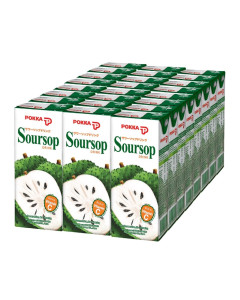 T/B POKKA SOURSOP (250ML X 6S X 4)- Carton