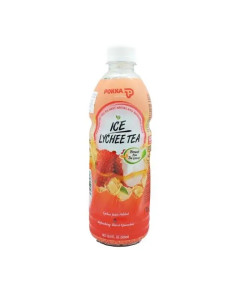 POKKA ICE LYCHEE  GREEN TEA ZERO SUGAR (500ML x 24)- Carton