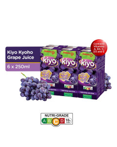 T/P POKKA KIYO KYOHO GRAPE JUICE DRINK (250ML X 6S X 4)- Carton