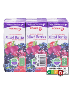 T/B POKKA MIXED BERRIES & CARROT JUICE (250ML X 6S X 4)- Carton