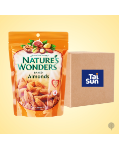 NATURE’S WONDER BAKEDALMONDS 70G 60 PACKETS-Carton