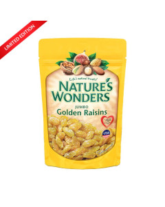 NATURE’S WONDER JUMBOGOLDEN RAISINS 200G 60 PACKETS-Carton