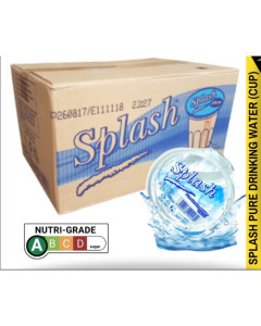 Splash Drinking Water 48x230ml (Cups) - Carton