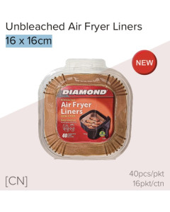 Diamond Unbleached Air Fryer Liners - Carton