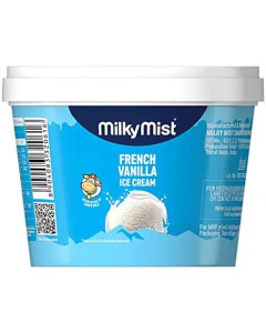 Milky Mist Ice Cream Vanilla 1LTR-Packs