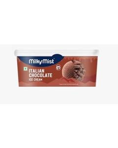 Milky Mist Ice Cream Chocolate Plastic Tub 4LTR-Packs