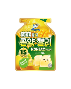 Captain Dolphin Mango Konjac Jelly 20G-Carton