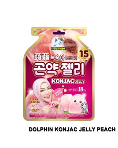 Captain Dolphin Peach Konjac Jelly 20G-Carton