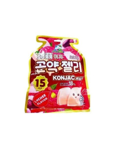 Captain Dolphin Lychee Konjac Jelly 20G-Carton