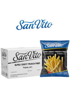 Super Crispy French Fries 7mm(1/4) Halal - Carton