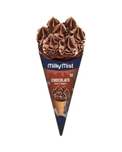 Milky Mist Ice Cream Cone Chocolate 20x120ML-Carton