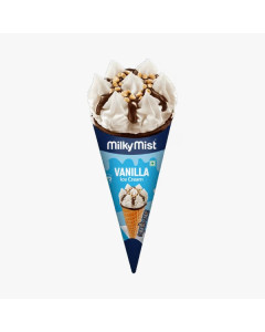 Milky Mist Ice Cream Cone Vanilla 20x120ML-Carton
