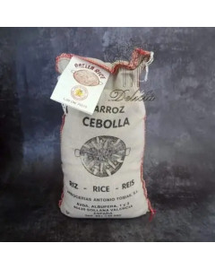 ARROCERÍAS ANTONIO TOMAS  PAELLA RICE - Traditional Paella Round Rice in Fabric Bag - 1KG