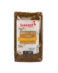 SABAROT Buckwheat Kasha Dry Grilled - 1Kg Pack