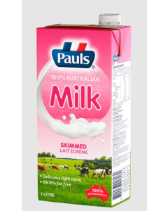 PAULS UHT SKIMMED MILK - Carton